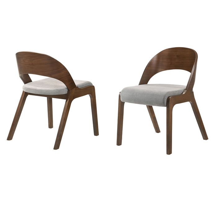 Polly - Mid-Century Upholstered Dining Chairs - (Set of 2)