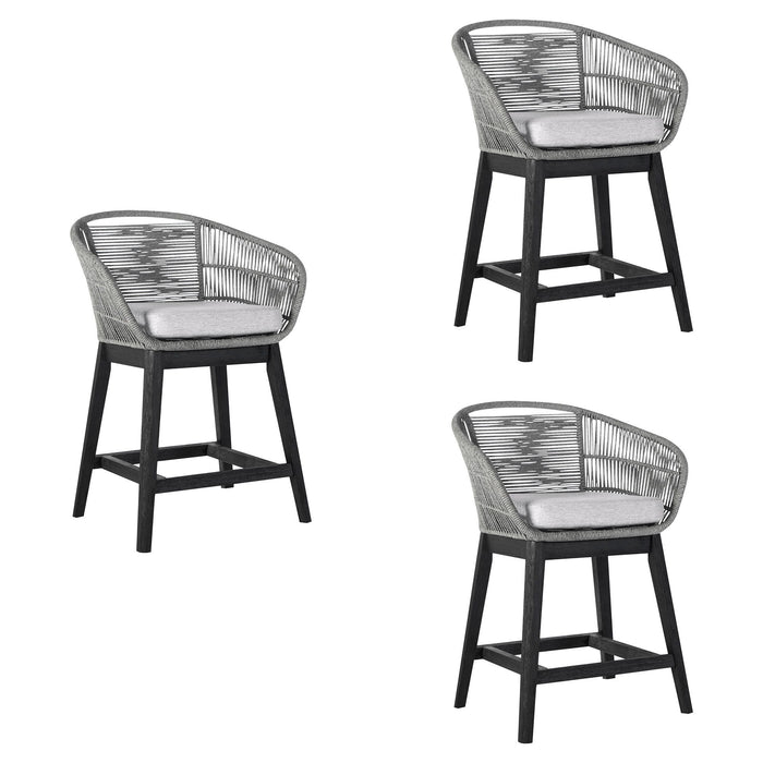 Tutti Frutti - Indoor Outdoor Counter Height Bar Stool Set
