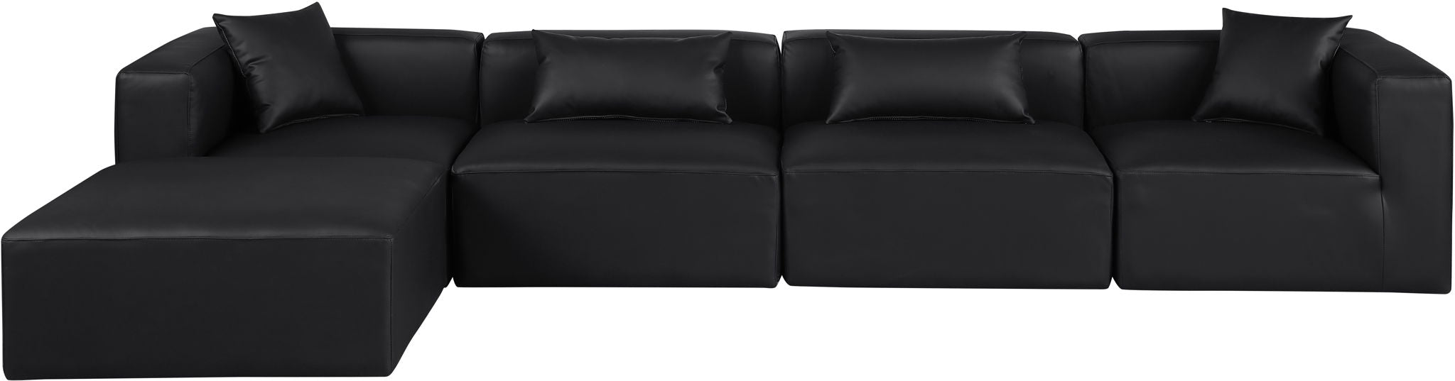 Cube - 5 Piece Modular Sectional With Chaise