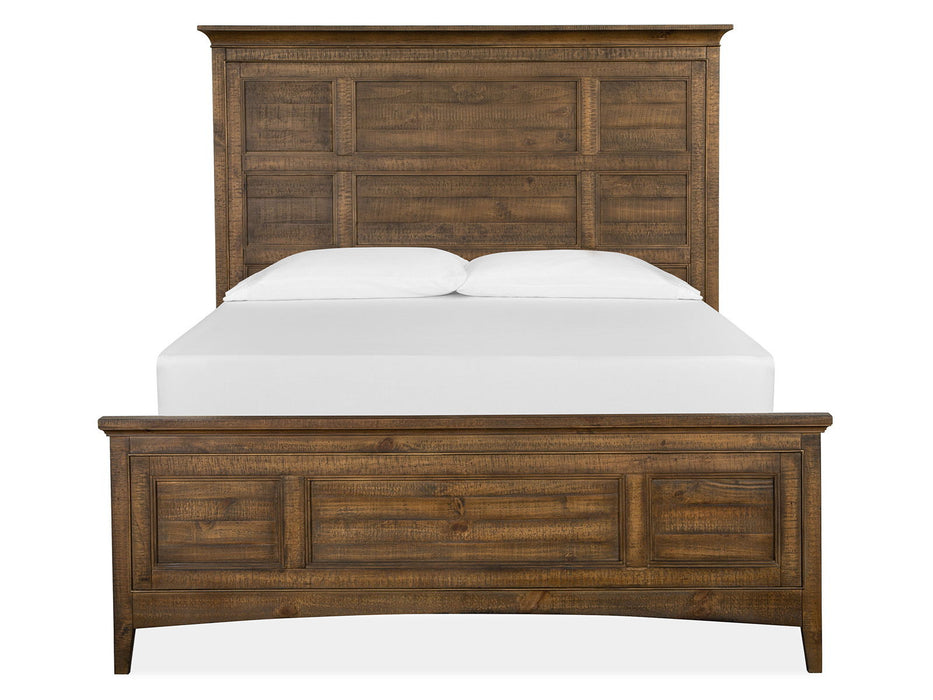 Bay Creek - Complete Panel Bed With Storage Rails