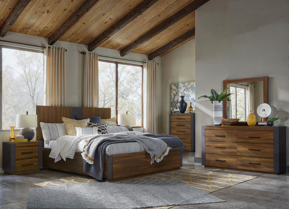 Jensen - Paper Mirror - Tavern Brown