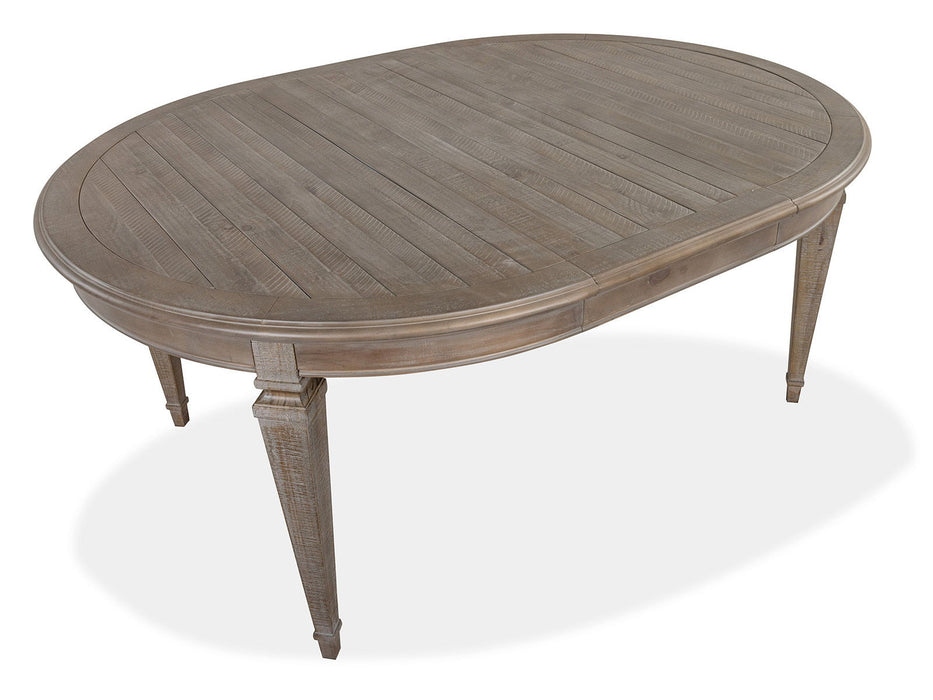 Lancaster - Round Dining Table - Dovetail Gray