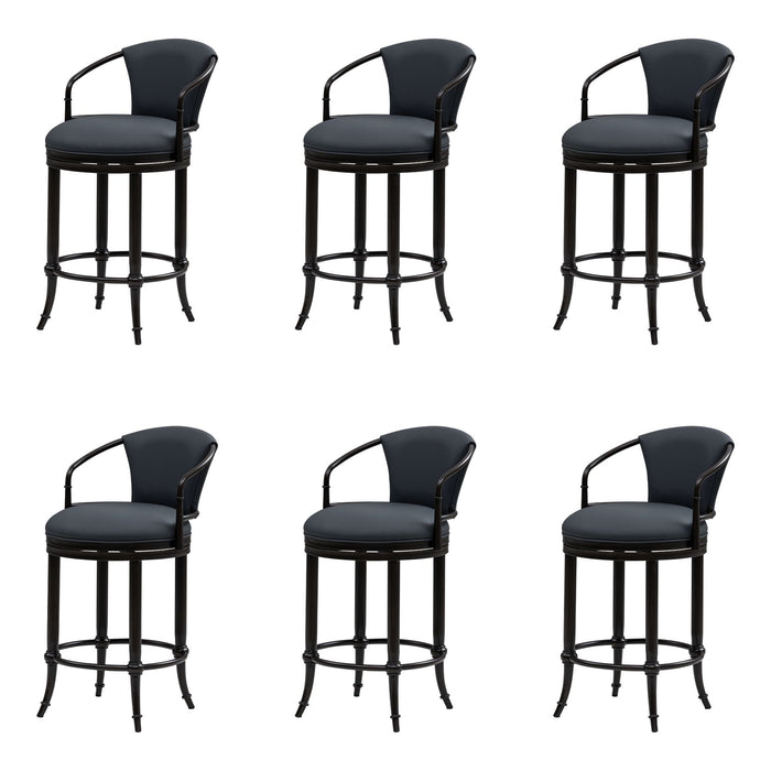 Otis - Upholstered Swivel Counter Height Barstool