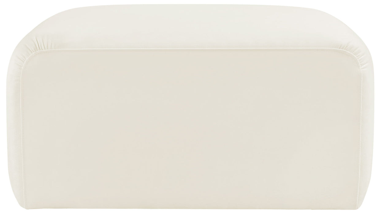 Arc - Velvet Ottoman