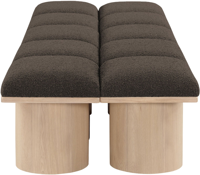 Pavilion - 10 Piece Modular Bench With Natural Base