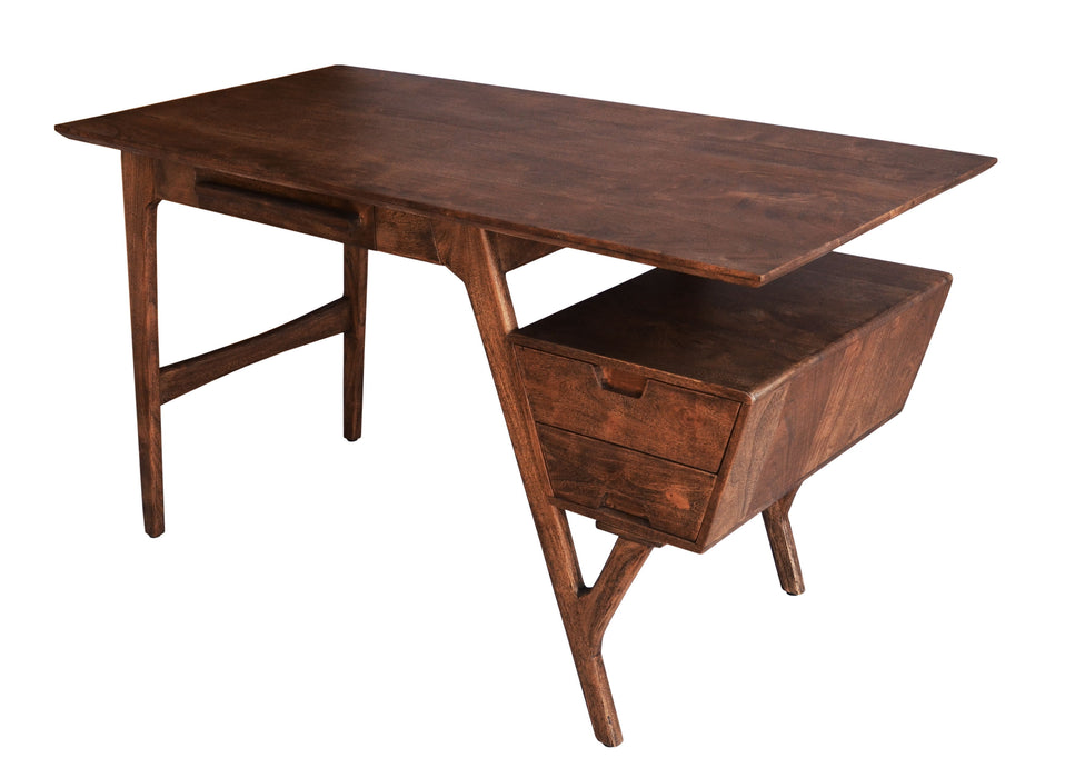 Knoll - Writing Desk - Brown Vinegar Finish