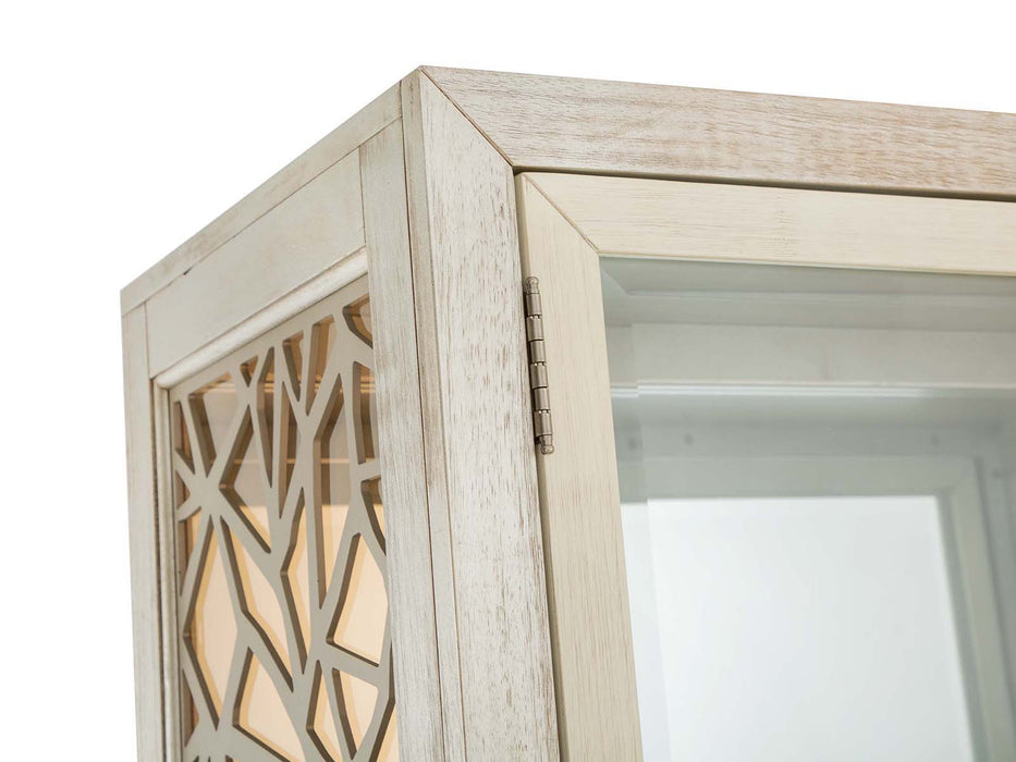 Lenox - Display Cabinet - Warm Silver