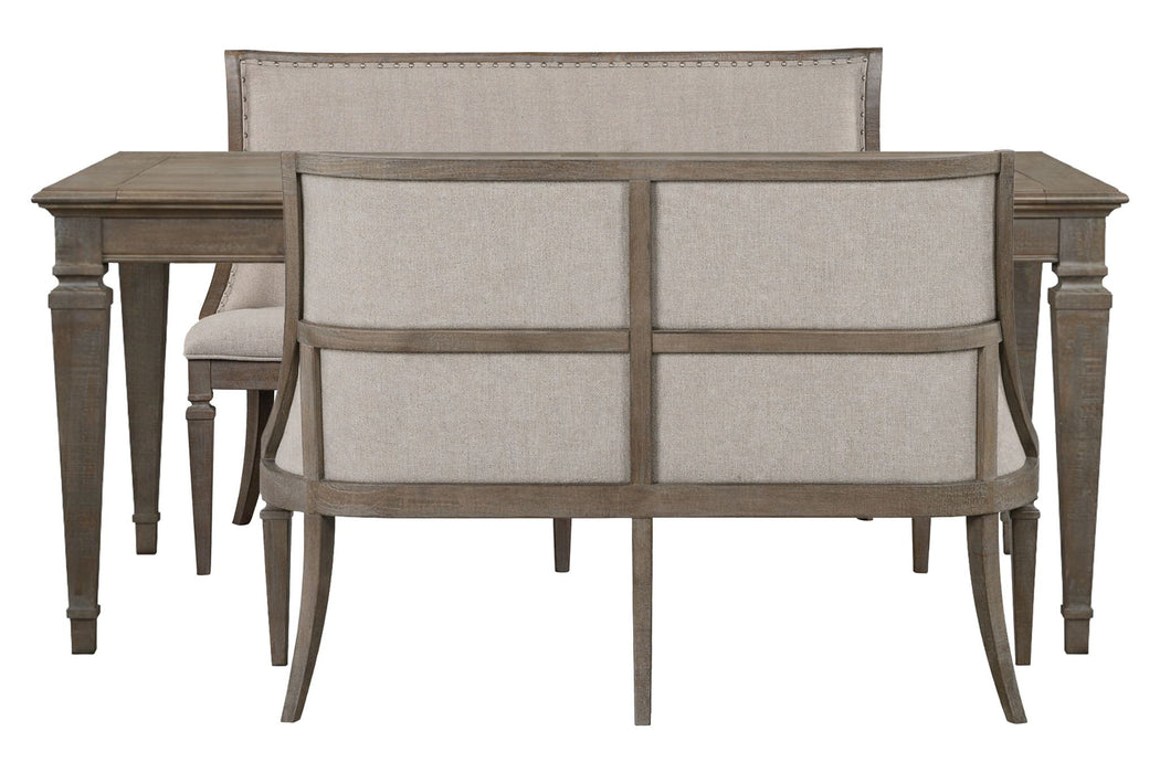 Lancaster - 3 Piece Extendable Rectangular Dining Table Set