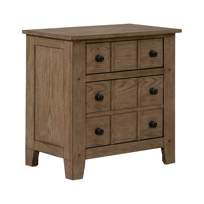 Grandpas Cabin - Night Stand - Light Brown