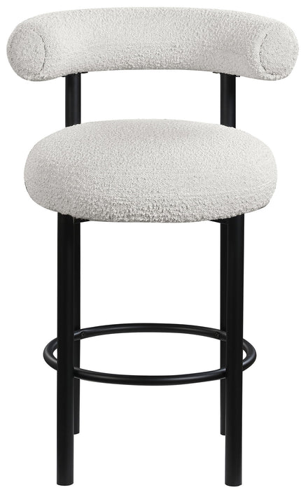 Bordeaux - Stool With Black Legs (Set of 2)