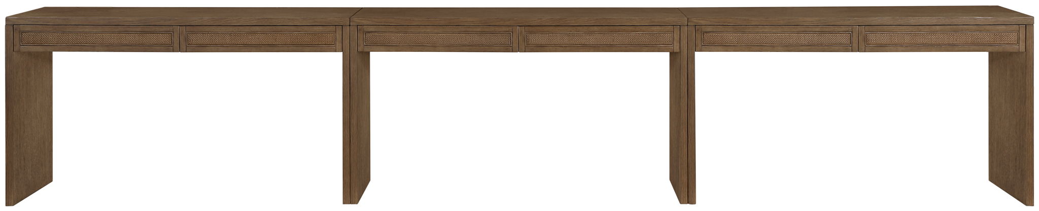 Avro - Solid Wood And Oak Veneer Desk