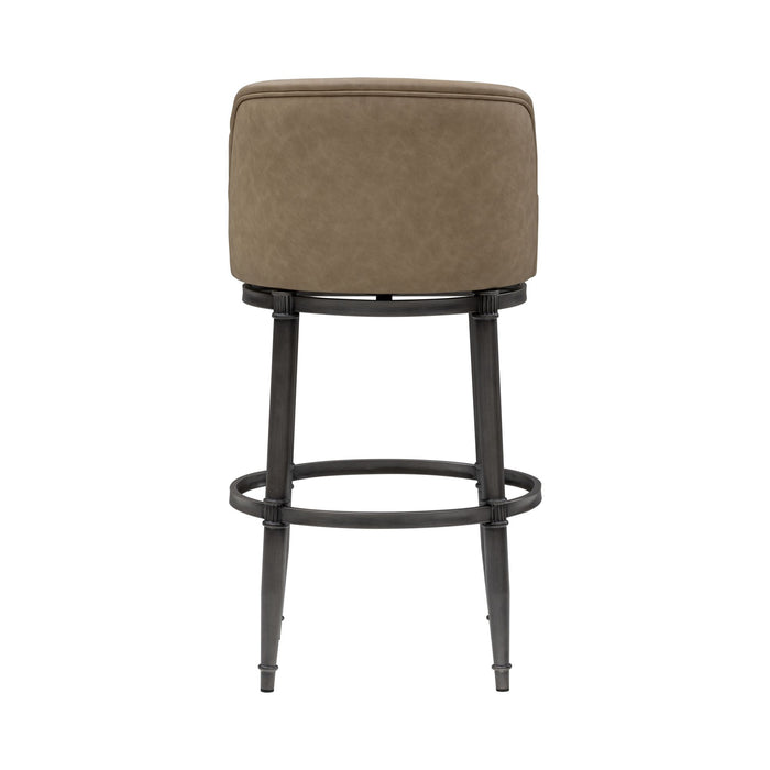 Eunice - Faux Leather Upholstered Swivel Barstool