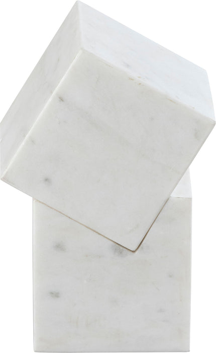 Quad - Marble Decorative Cube