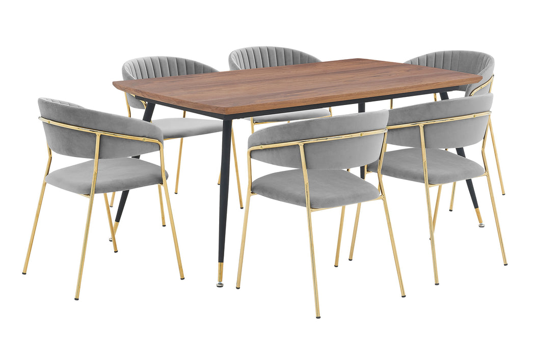 Messina And Nara - Rectangular Dining Set