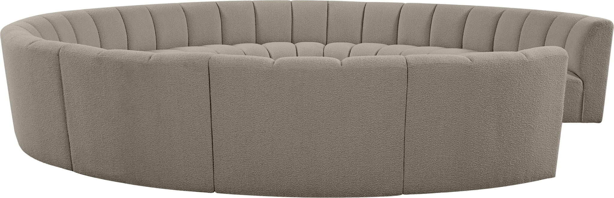 Infinity - 11 Piece Boucle Modular Sectional