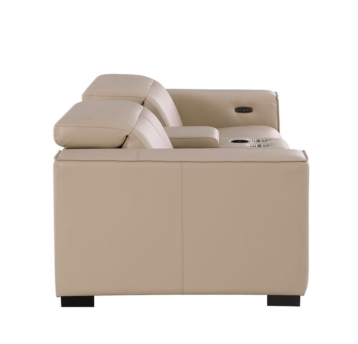 1208 - Dual Power Reclining Console Loveseat