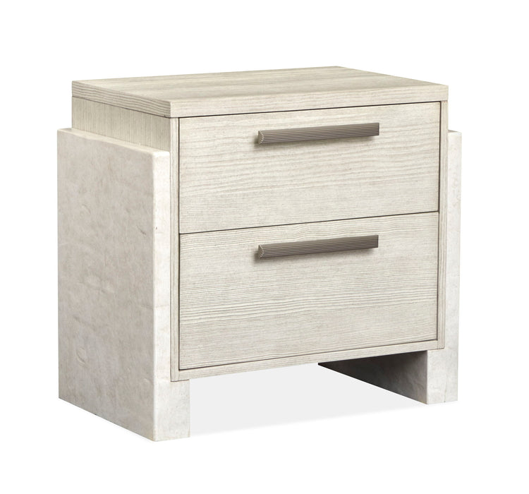 Lorelei - Drawer Nightstand - Misty Cloud