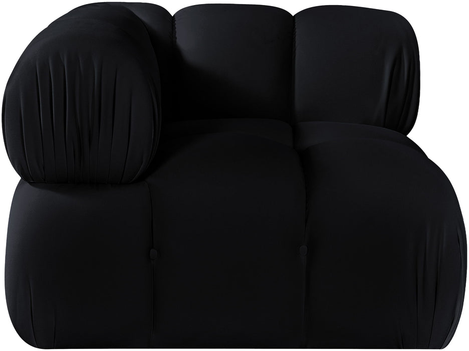 Orin - Velvet Performance Fabric Upholstered Modular Corner Chair