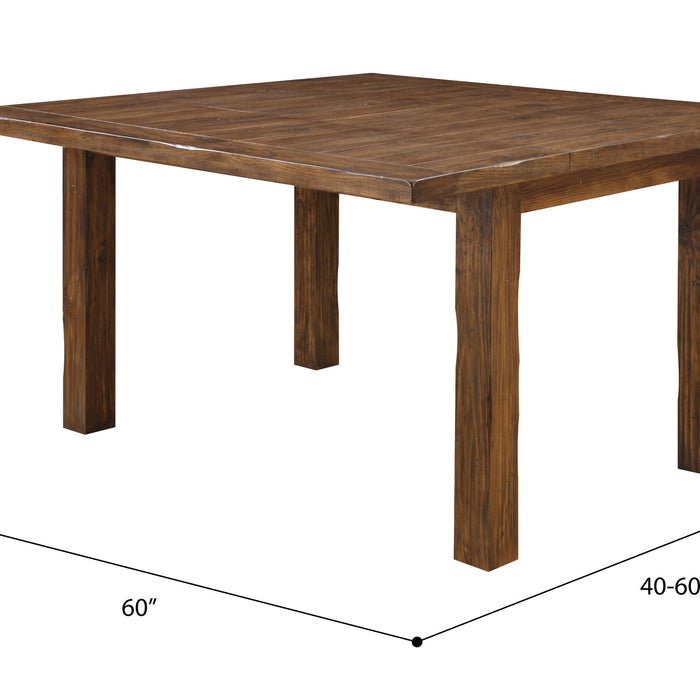 Chambers Creek - Tall Dining Table - Rustic Pine