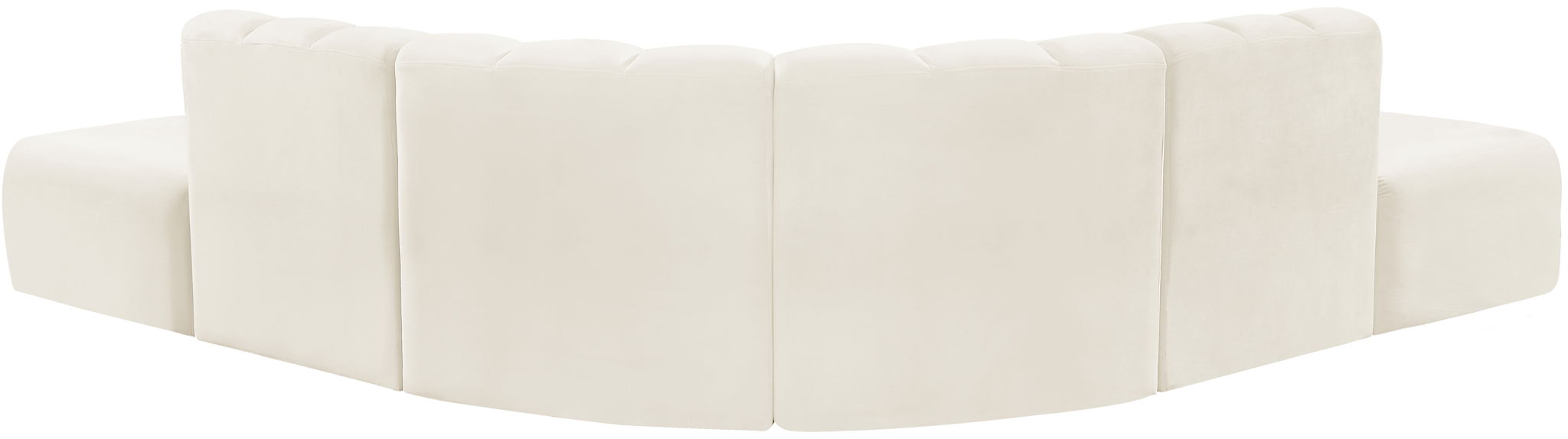 Arc - Velvet 6 Piece Corner Modular Sofa