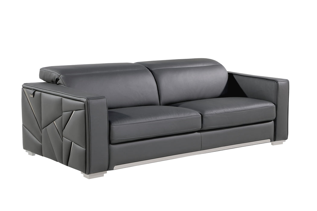 1120 - Leather Living Room Set