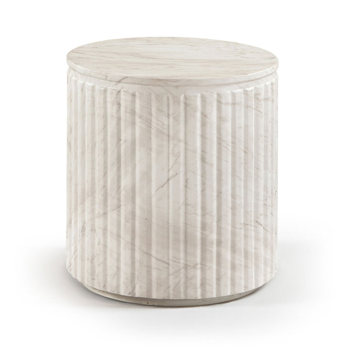 Catania - Concrete Indoor/Outdoor End Table