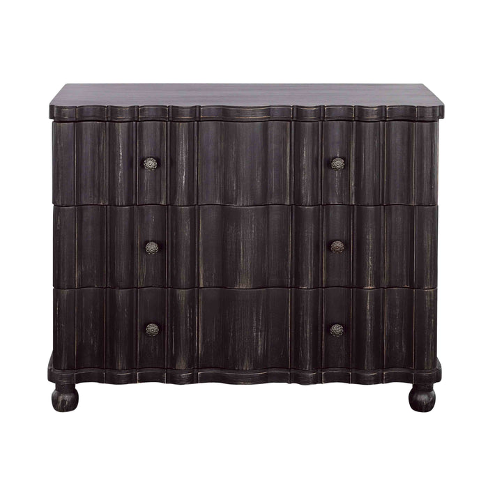 Shadowbox - Three Drawer Chest - Black