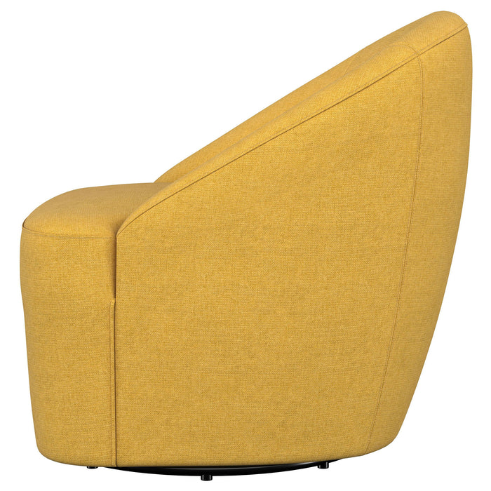 Leon - Upholstered Accent Swivel Barrel Chair