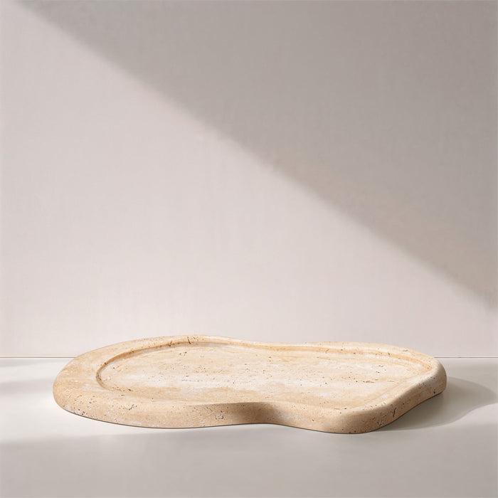 Arezzo - Travertine Tray - Natural