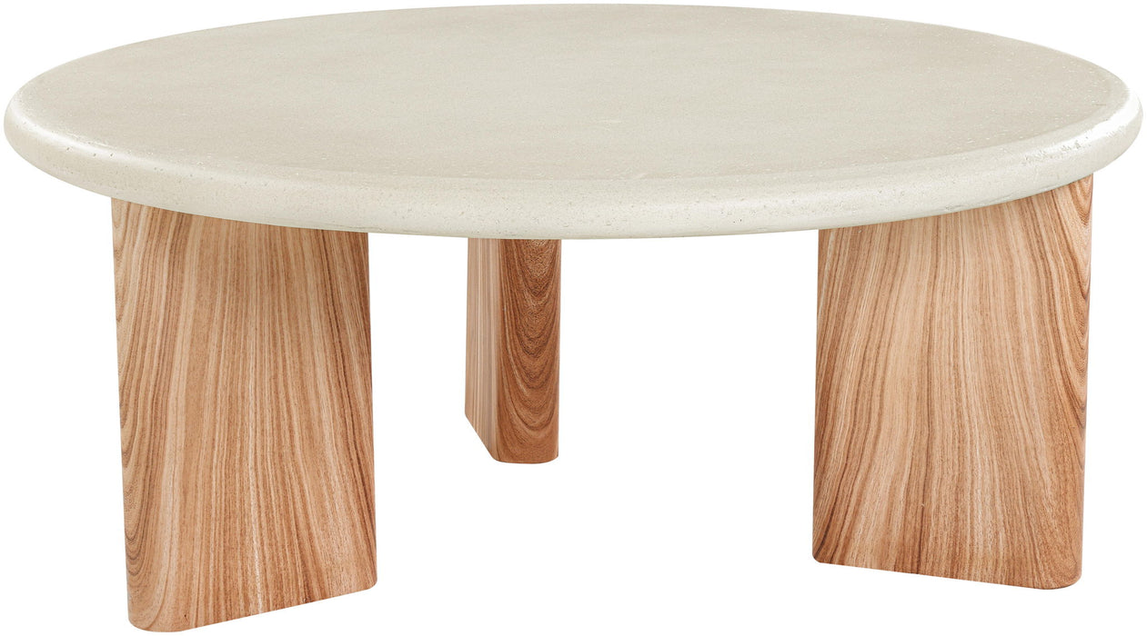 Avaya - Concrete And Fiberglass Indoor / Outdoor Coffee Table