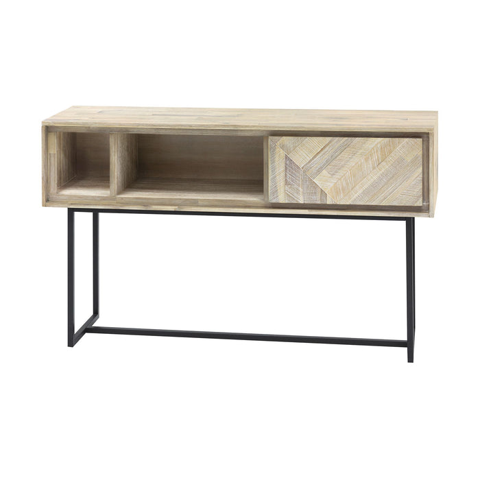 Peridot - 1 Drawer Console Table - Natural Acacia