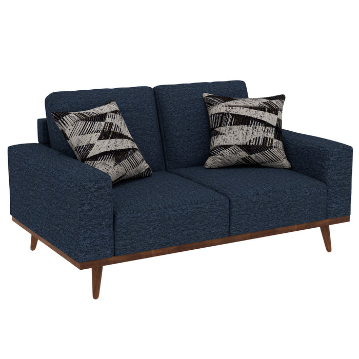 Heath - Loveseat - Etna Blue