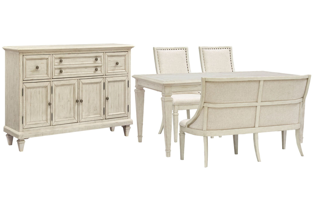 Newport - 5 Piece Extendable Rectangular Dining Table Set