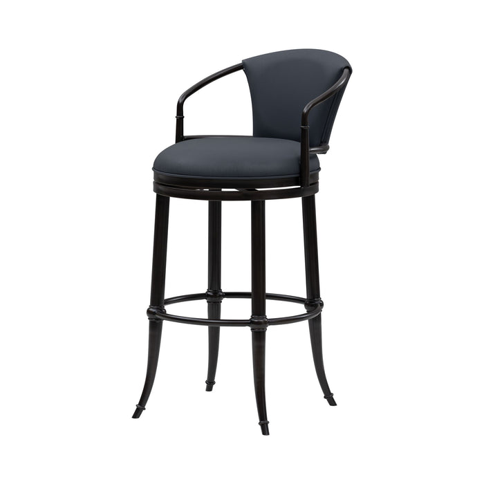 Otis - Upholstered Swivel Bar Height Barstool