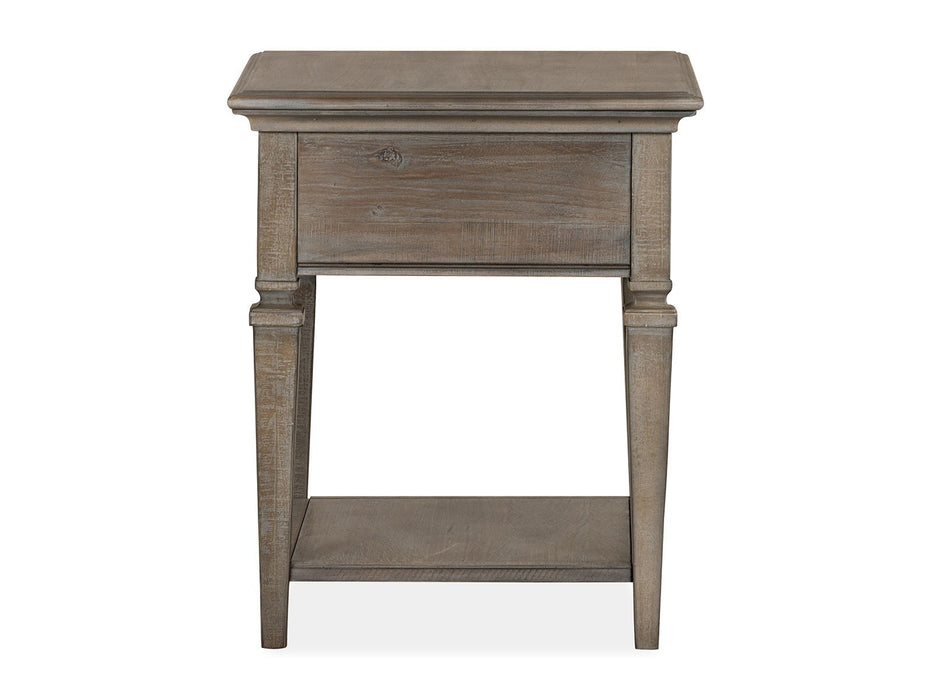 Lancaster - Rectangular End Table - Dove Tail Gray