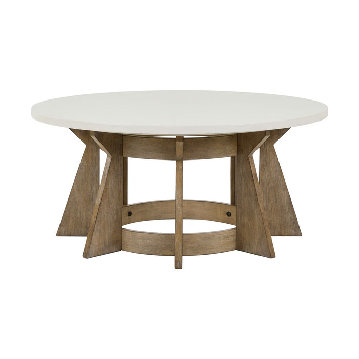 Berkley Square - Round Cocktail Table - Brown