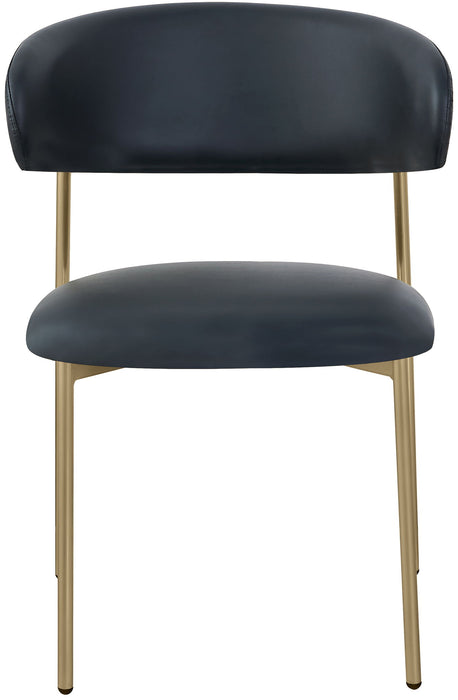 Lupita - Dining Chair With Brushed Gold Legs (Set of 2)