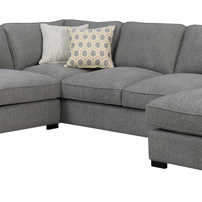 Repose - Sectional - Storm Gray