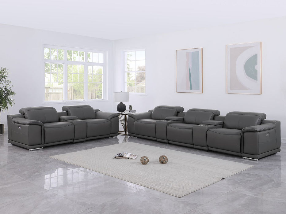 9762 - 8-Piece Modular Power Reclining Sofa And Console Loveseat Set With