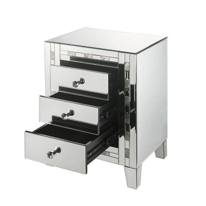 Nasa - Accent Table - Mirrored & Mother Pearl