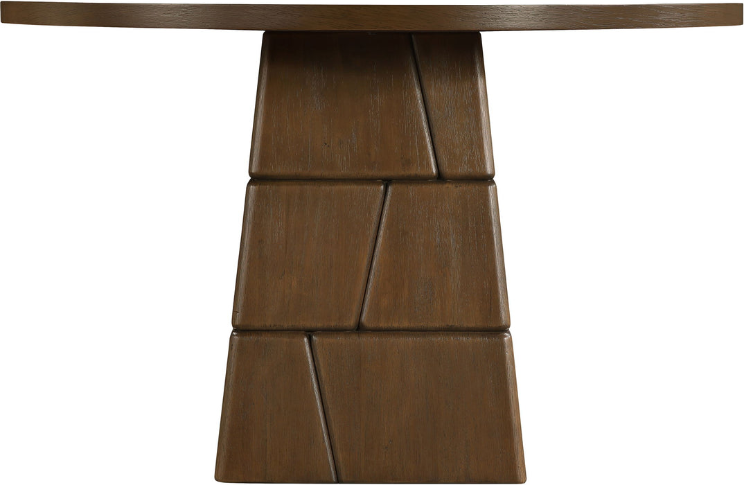 Tavio - 48" Oak Veneer And Solid Wood Dining Table