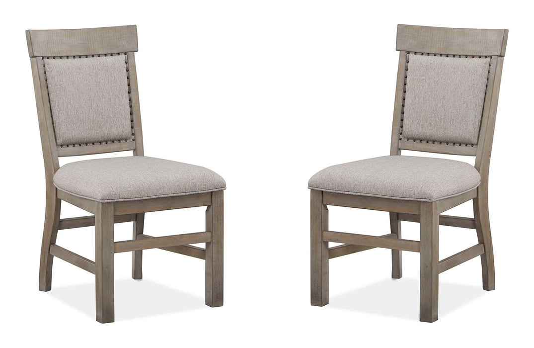 Tinley Park - Dining Side Chair With Upholstered Seat & Back (Set of 2) - Dove Tail Gray