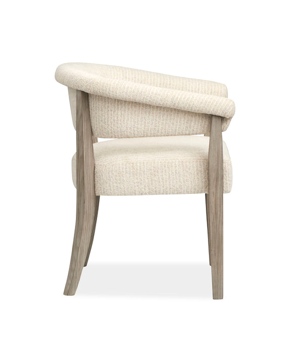 Braelyn - Upholstered Host Chair (Set of 2) - Dorian Gray