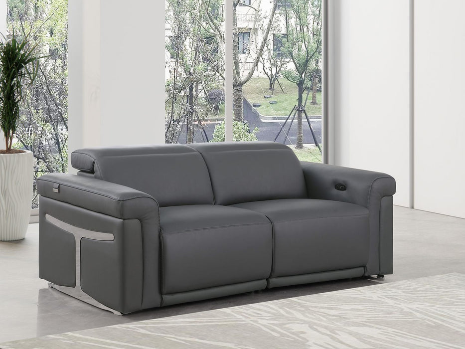1126 - 2-Piece Modular Power Reclining Loveseat In With 2 Power Recliners & Power Headrests