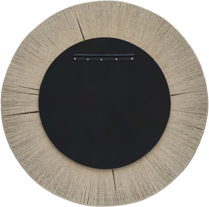 Meadow - Round Jute Rope Framed Mirror