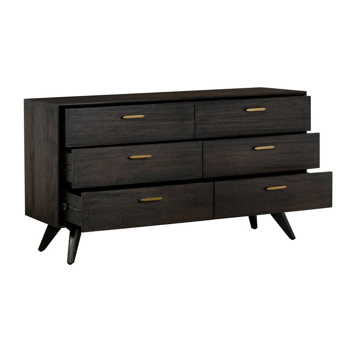 Baly - Acacia Mid-Century Dresser