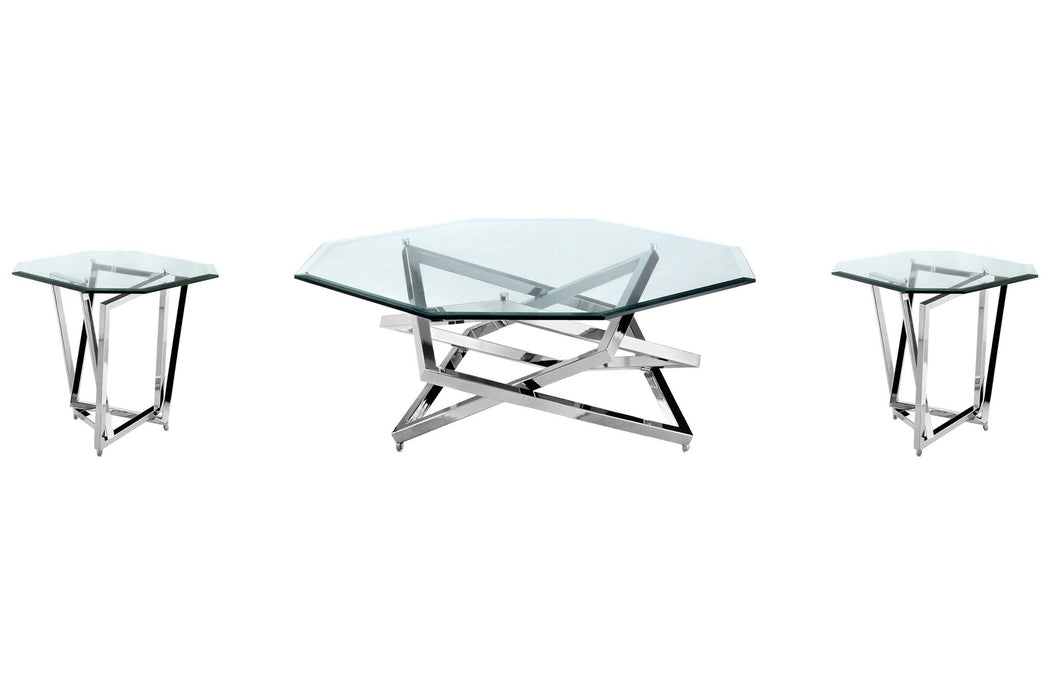Lenox Square - Octagonal Cocktail Table Set