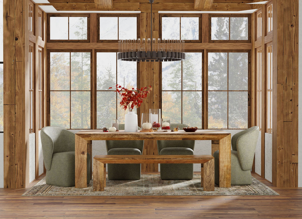 Crossings - Downtown Rectangular Dining Table - Amber
