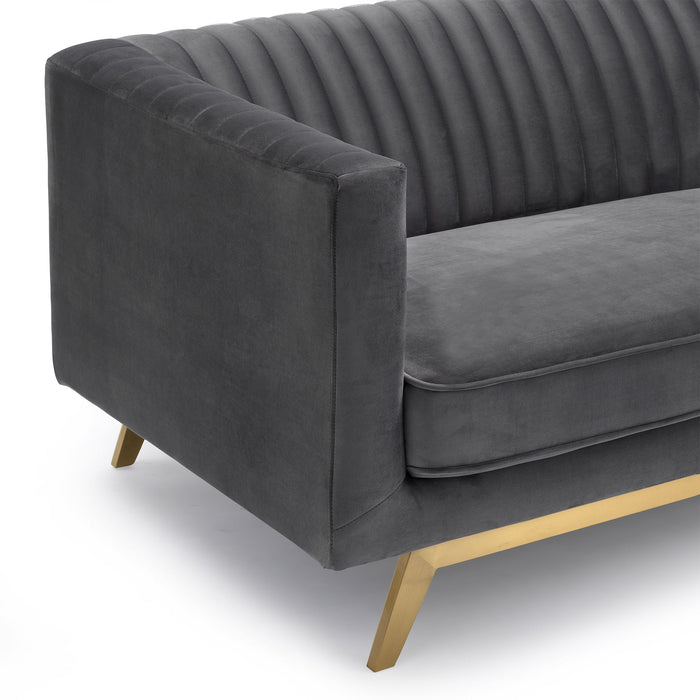 Liv - Modern Velvet Sofa