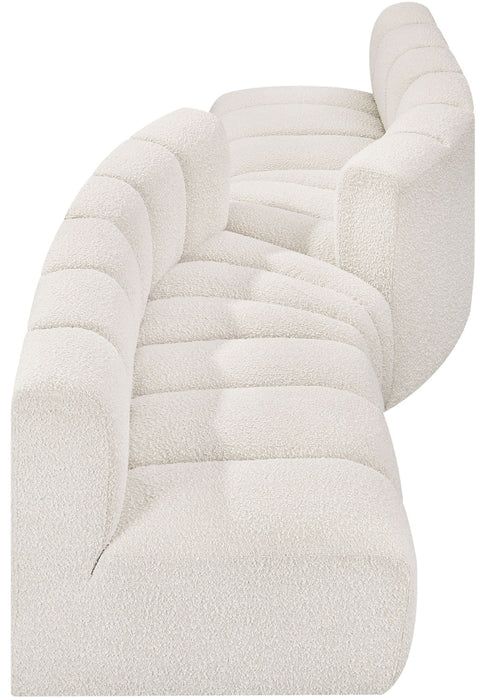 Arc - Boucle Fabric 4 Piece Sofa